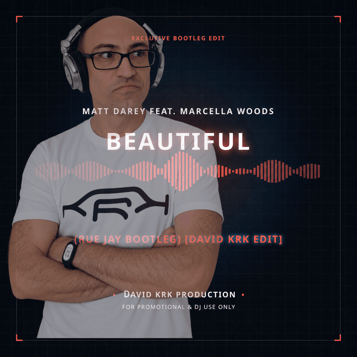 Pochette de Matt Darey feat. Marcella Woods — Beautiful, Rue Jay Switch It Bootleg, David KRK Edit